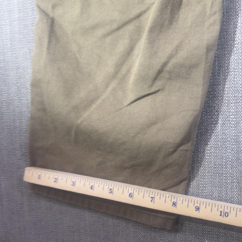 REI Co-op Pants Mens 40x32 Brown Canvas Straight Leg Hiking Outdoor Workwear - Picture 5 of 7